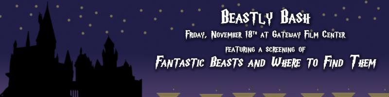 Harry Potter Beastly Bash Banner