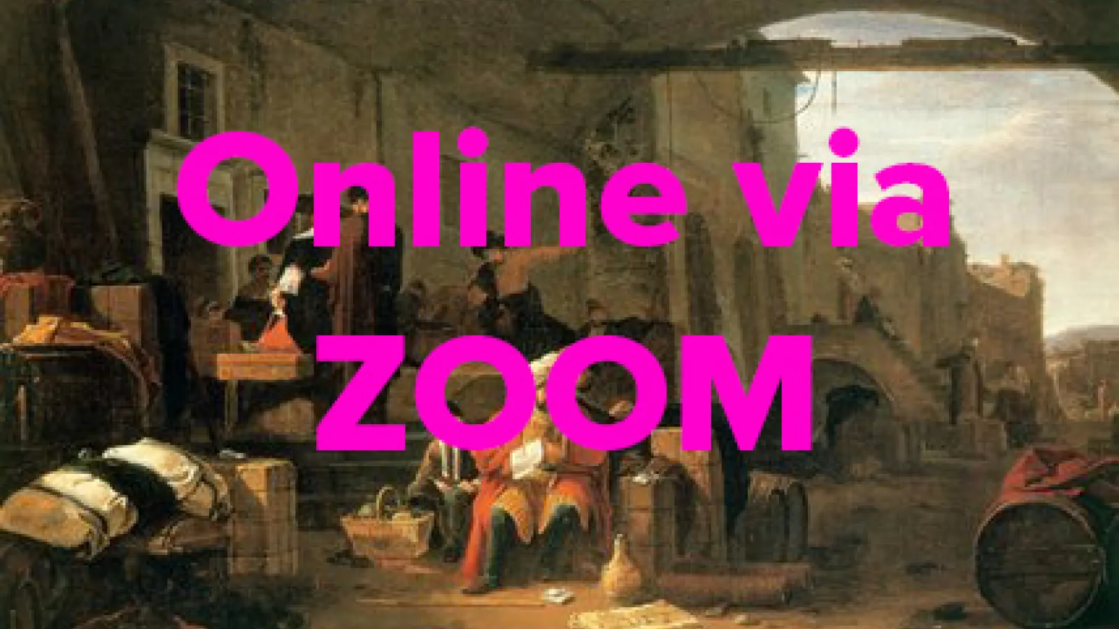 Meeting online via zoom