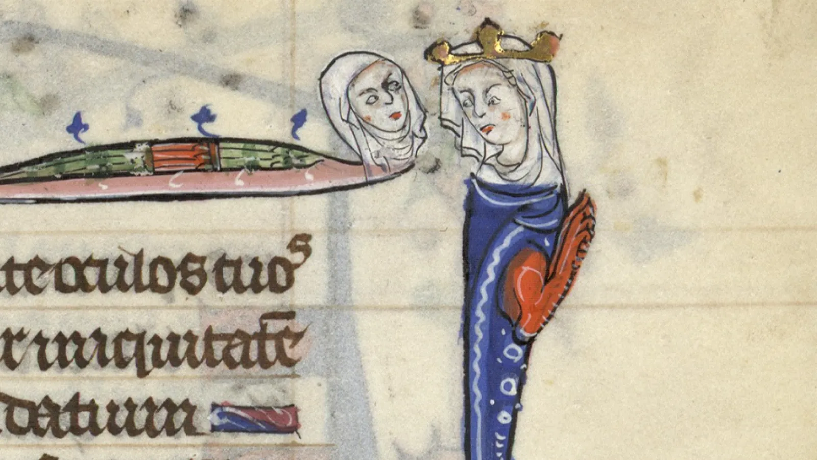 two women talking 