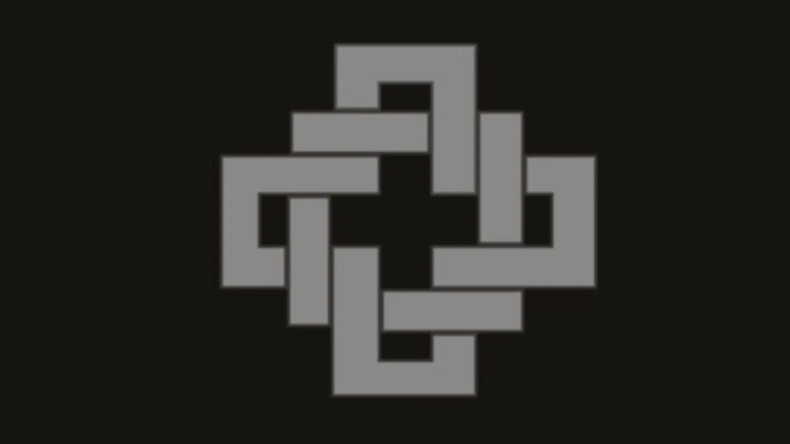 CMRS knot logo on a black field