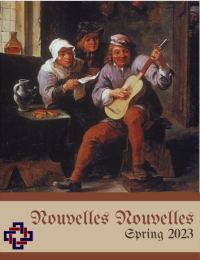 Cover of Spring 2023 Issue of Nouvelles Nouvelles newsletter