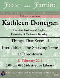 Flyer for Donegan CMRS Lecture Flyer for Donegan CMRS Lecture