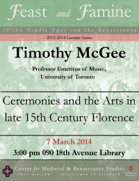 Flyer for McGee CMRS Lecture Flyer for McGee CMRS Lecture