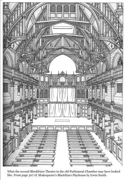 Parliament chamber drawing