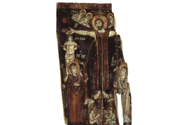 Jesus and the Crucifixion from the St. Catherine Monastery in Sinai, Egypt