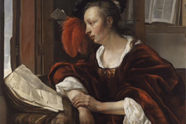 Waiboer, Adriaan. “Woman Reading a Book by a Window”