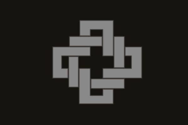 CMRS knot logo on a black field