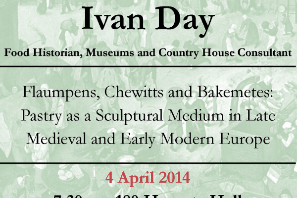 Ivan Day Lecture Flyer