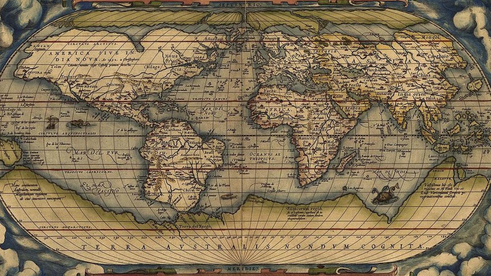 Ortelius's Orbis Terrarum from 1570